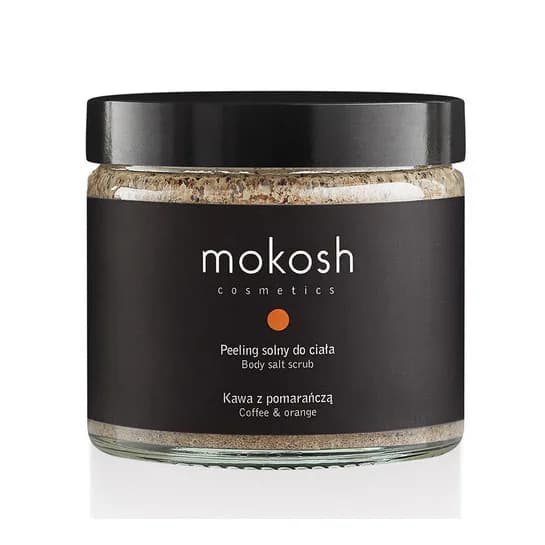 Peeling solny do ciała Kawa z pomarańczą
