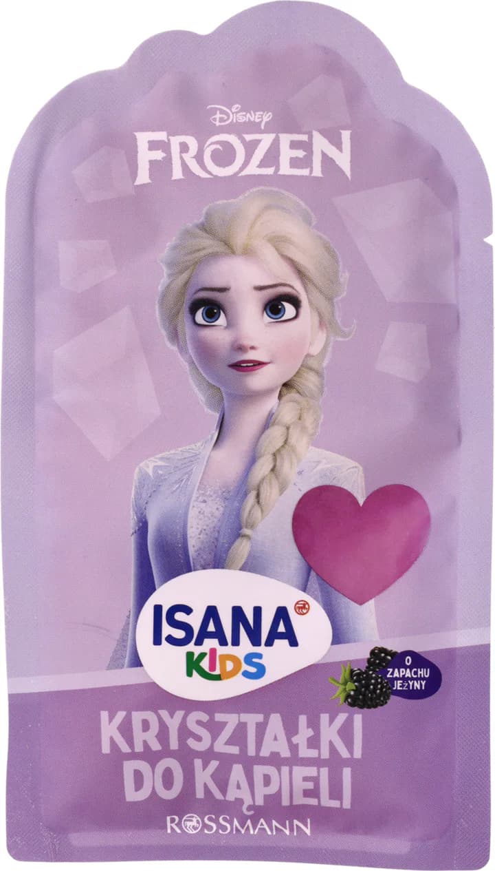 Disney Frozen — kryształki do kąpieli o zapachu jeżyny