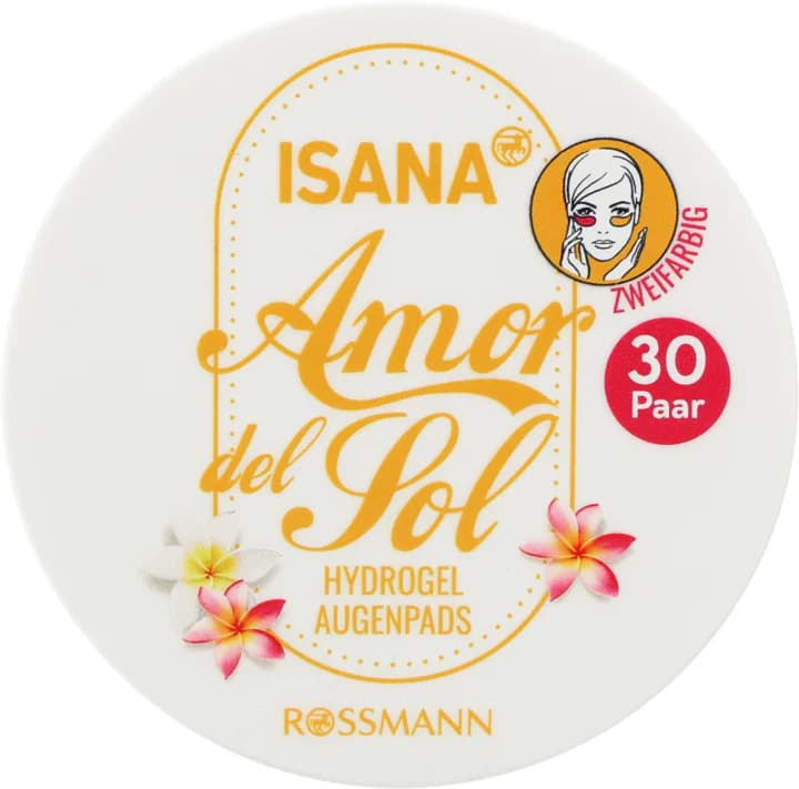 Amor del Sol — hydrożelowe płatki pod oczy, 30 par