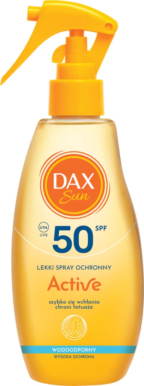 lekki spray ochronny Active SPF 50