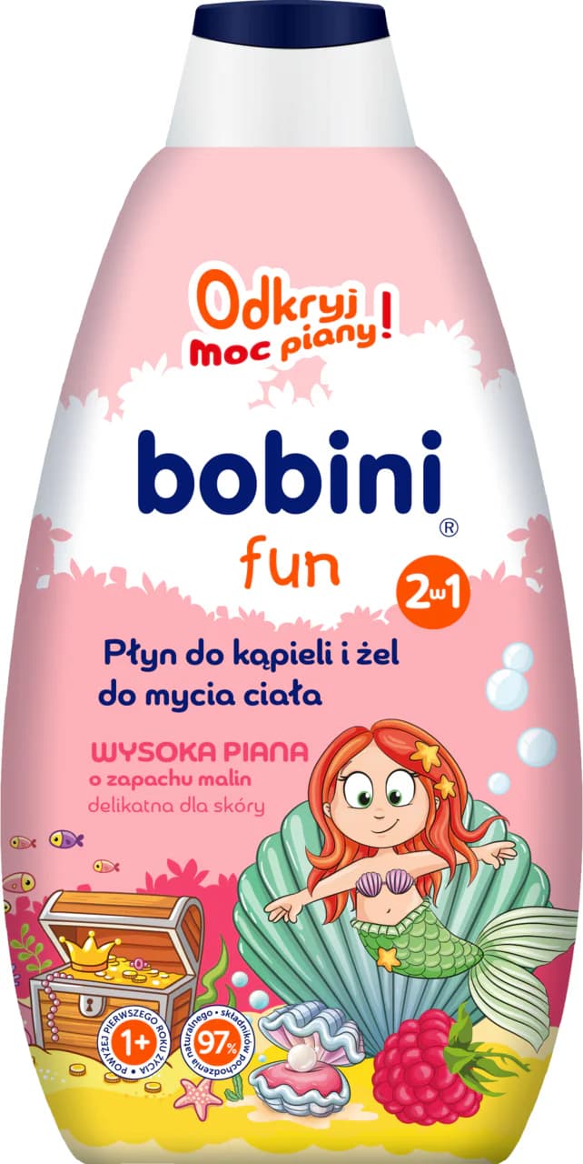 Fun Malina płyn do kąpieli i żel do mycia ciała
