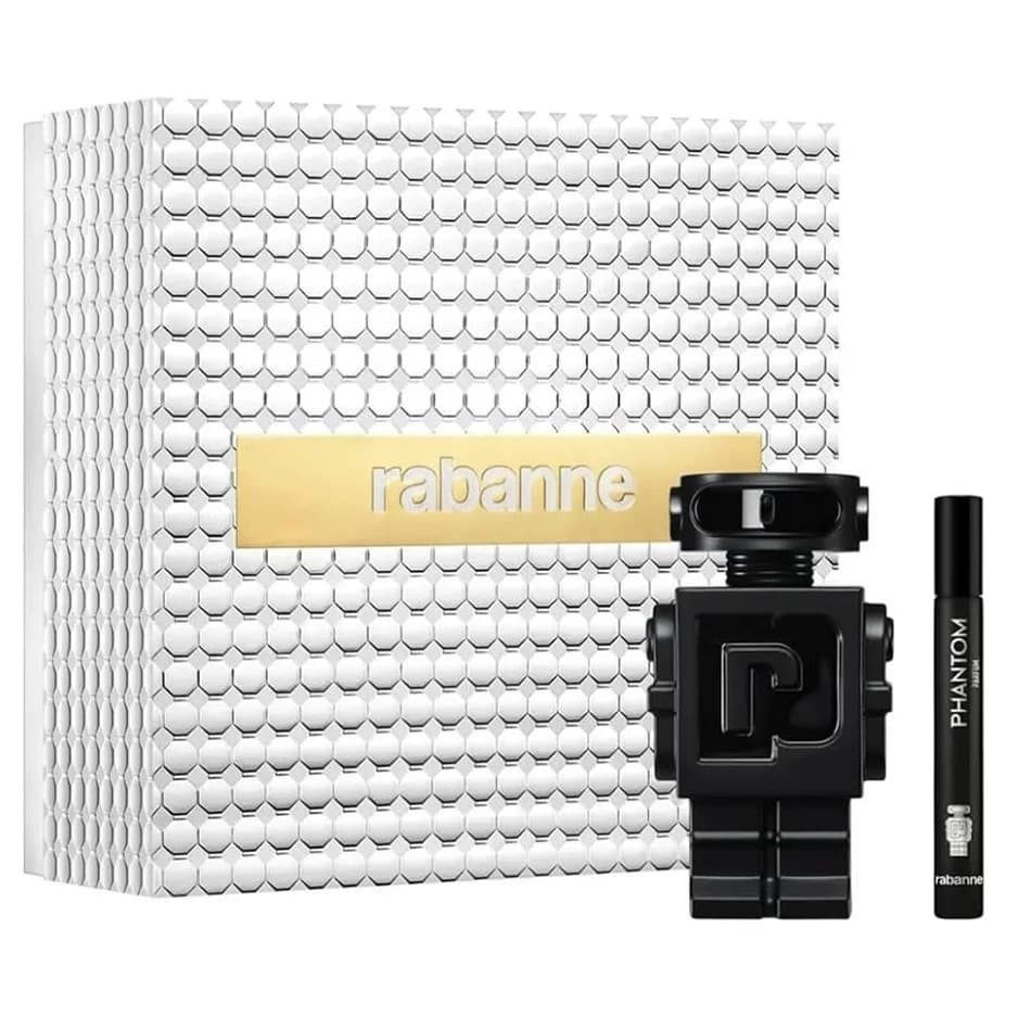 Rabanne Phantom – zestaw woda toaletowa 10 ml + woda toaletowa 10 ml + woda toaletowa 100 ml + woda toaletowa 100 ml