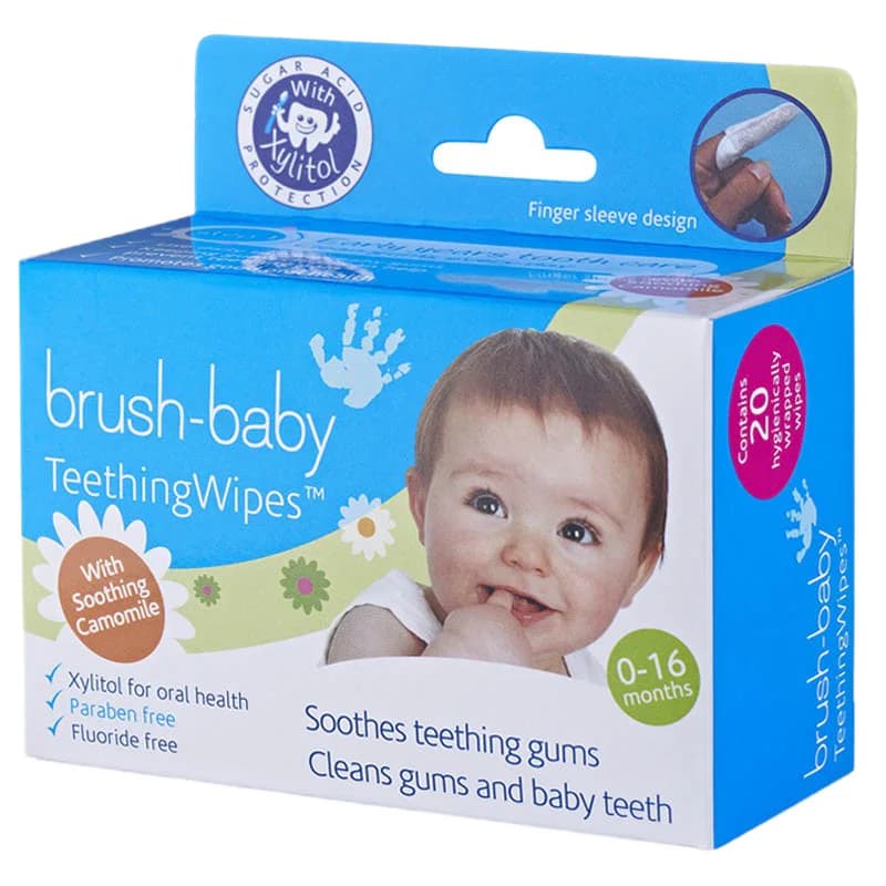 Baby TeethingWipes gaziki higieniczne z rumiankiem dla dzieci 0-16m
