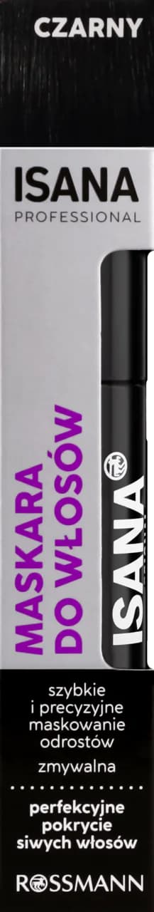 Maskara do włosów — Czarna