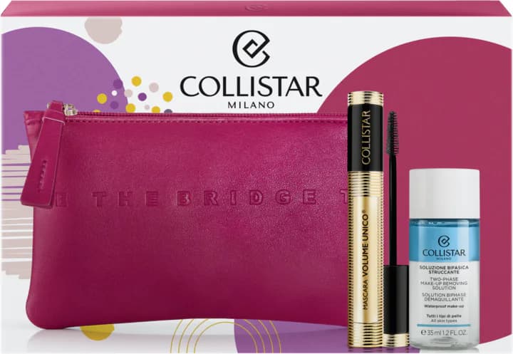 Unico Mascara + płyn dwufazowy + kosmetyczka