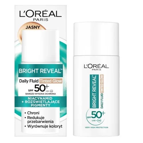 Paris Bright Reveal Daily Fluid Tinted Glow Light SPF 50+