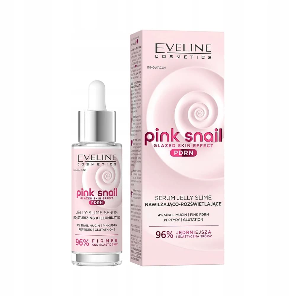 Pink Snail Glazed Skin Effect serum rozświetlające do twarzy