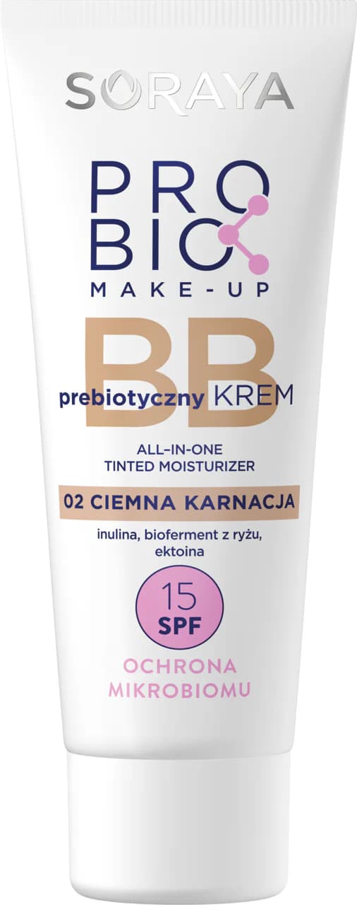 Probio Make-Up prebiotyczny krem BB SPF 15 02 ciemny