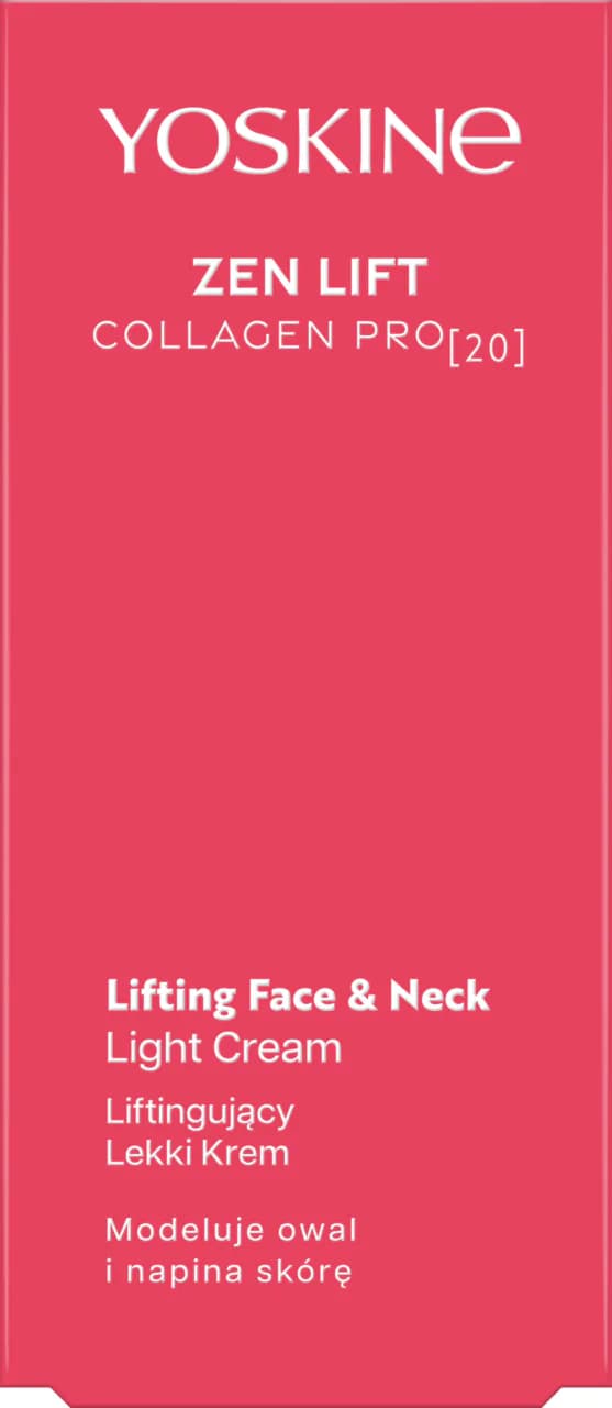 Krem ujędrniający do twarzy Yoskine Zen Lift