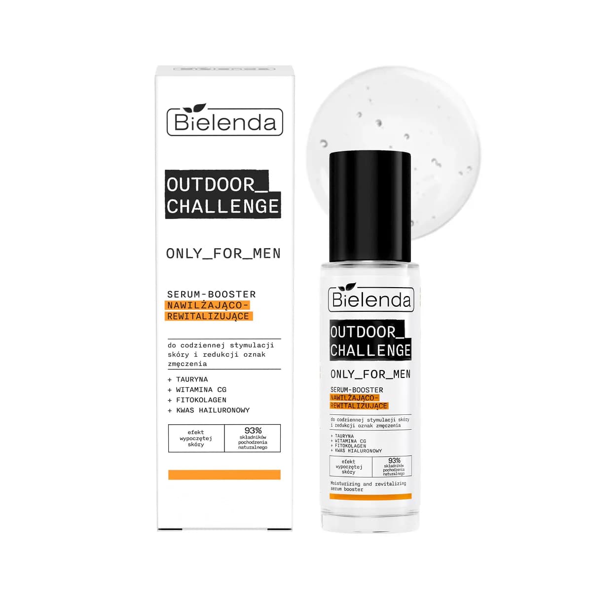 Only For Men Outdoor Challenge nawilżająco-rewitalizujące serum-booster