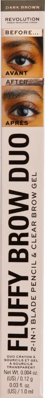 Fluffy Brow Filter Duo – Dark Brown