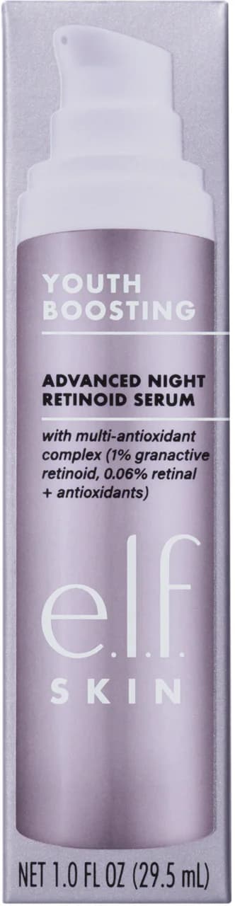 e.l.f. Skin Youth Boosting serum do twarzy z retinoidami i antyoksydantami, na noc