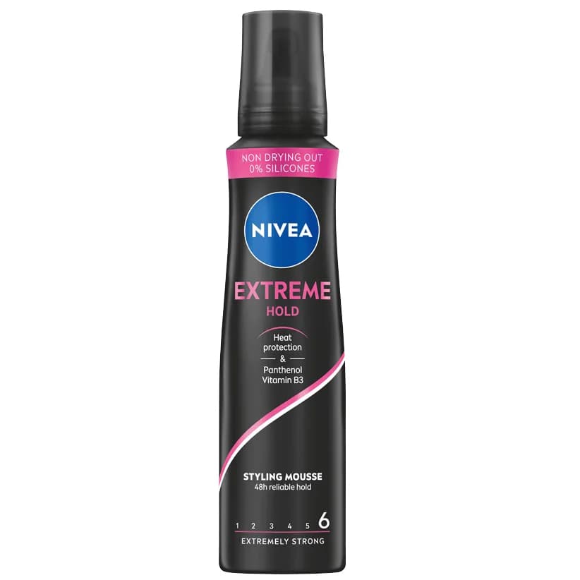Extreme Hold - Styling Mousse - Pianka do włosów z pantenolem i wit. B3 - 6