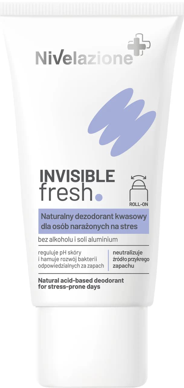 Naturalny dezodorant kwasowy dla osób narażonych na stres