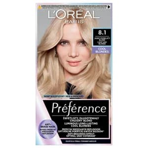 Preference Farba do Włosów Cool Blondes 8.1 Copenhagen Jasny Popielaty Blond