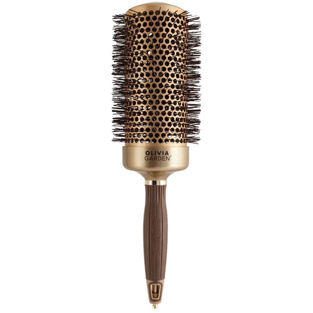 Expert Blowout Speed szczotka okrągła 65 mm - falowane włókna nylonowe - Gold & Brown