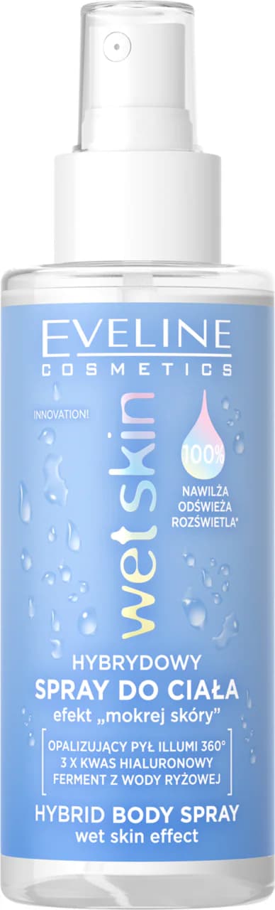 Wet Skin nawilżający spray do ciała nadający "mokry" efekt