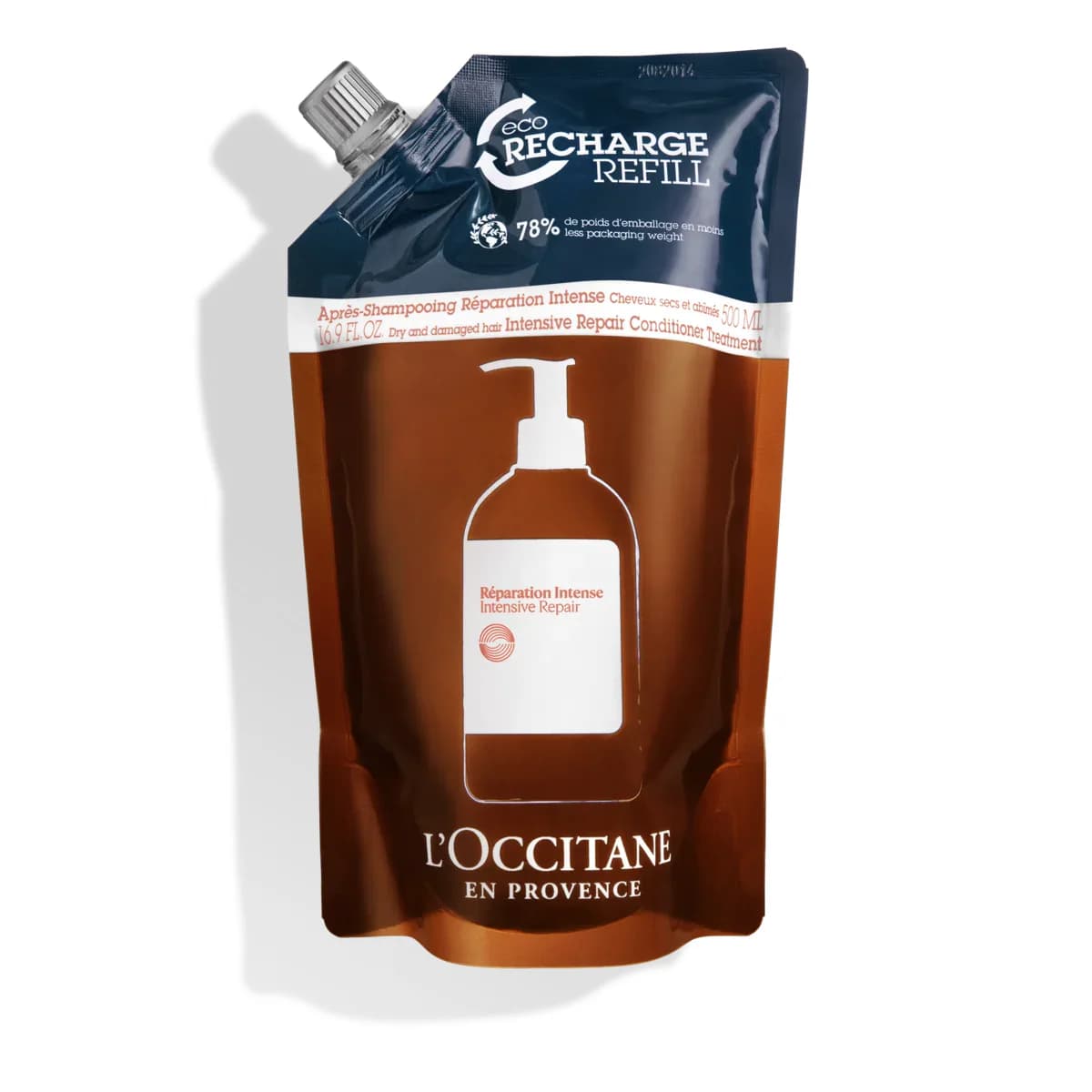 L’Occitane Odbudowująca odżywka do włosów Aromakologia — wkład uzupełniający