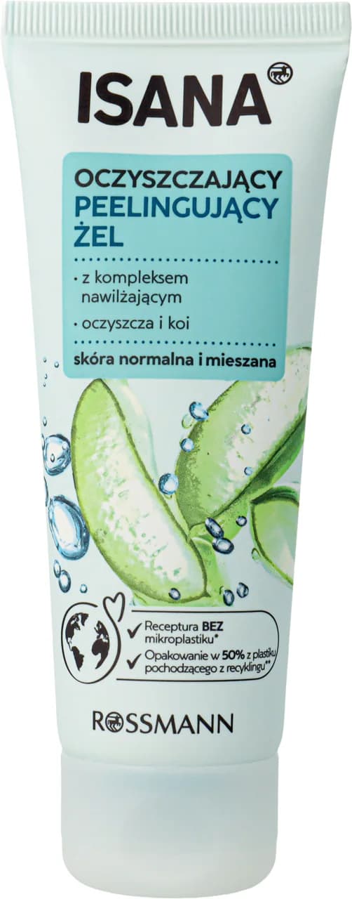 Oczyszczający żel peelingujący do twarzy