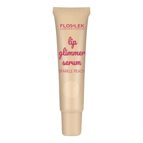 Flos-Lek Lip Care Glimmer, serum do ust, sparkle peach