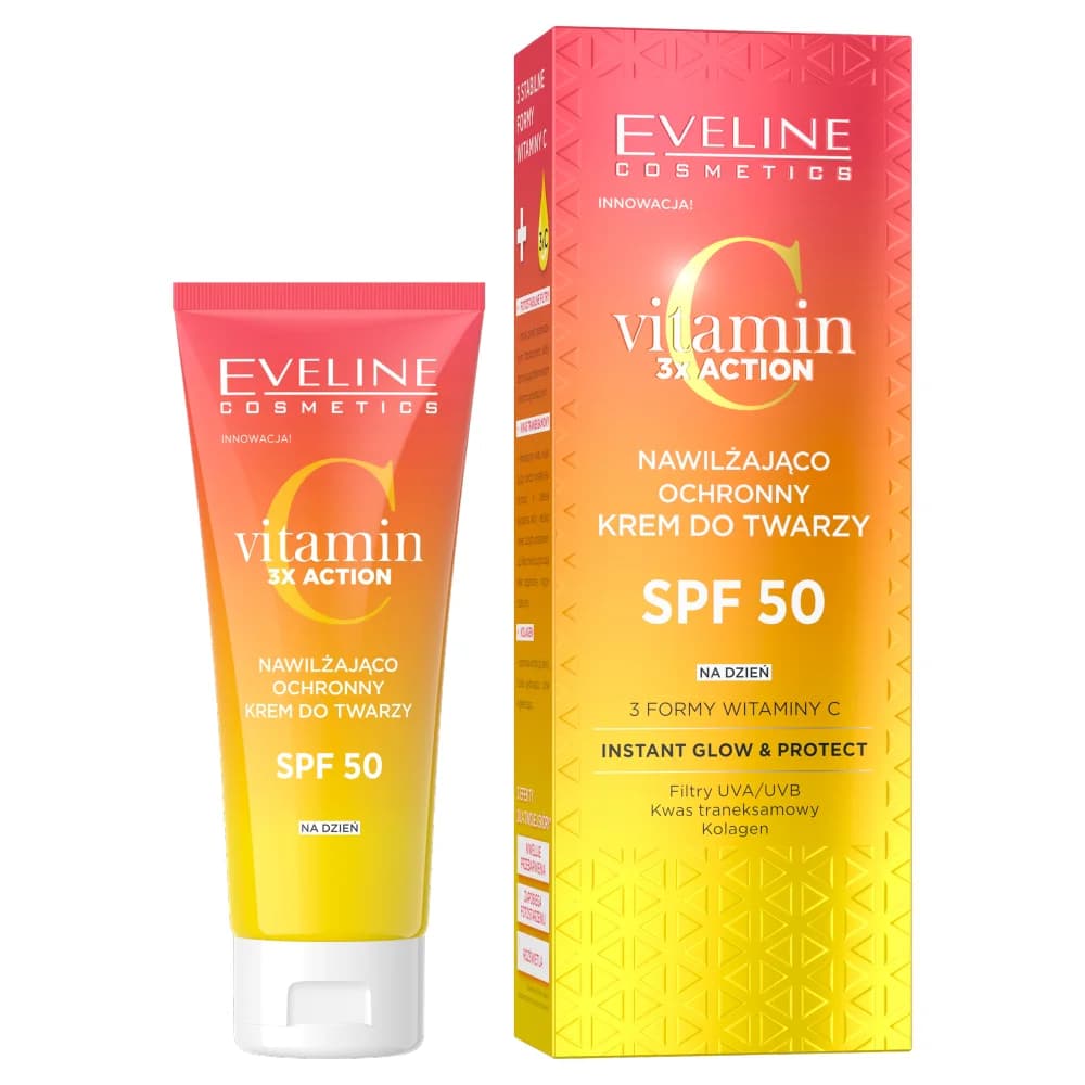 Vitamin C 3x Action krem nawilżający na dzień SPF 50