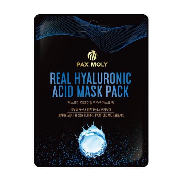 Real Hyaluronic Mask Pack - Intensywnie nawilżająca maska w płacie z kwasem hialuronowym