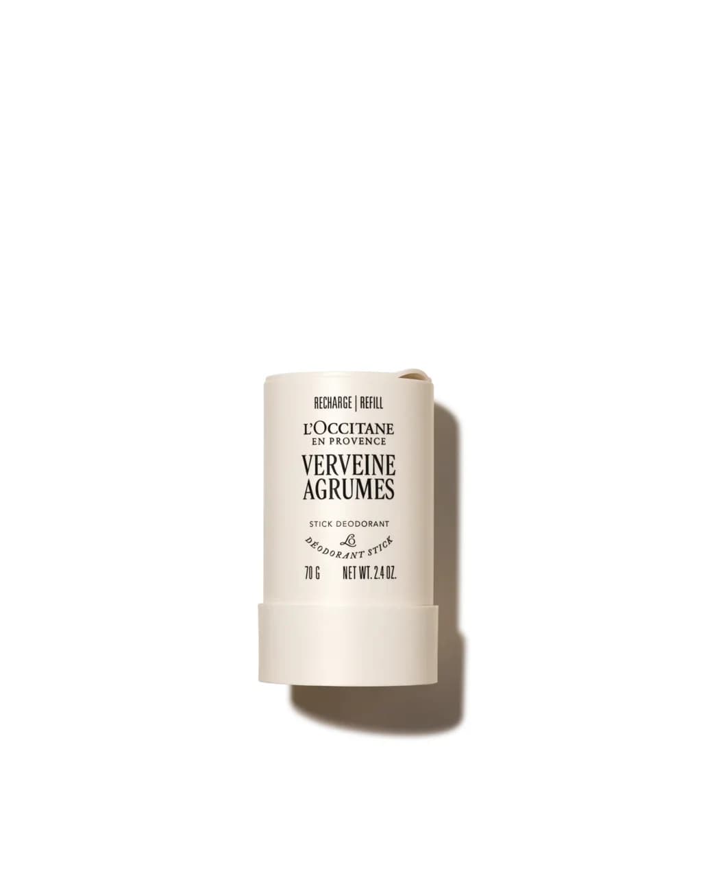 L’Occitane Dezodorant w sztyfcie Verveine Agrumes (Werbena Cytrusowa) — wkład uzupełniający