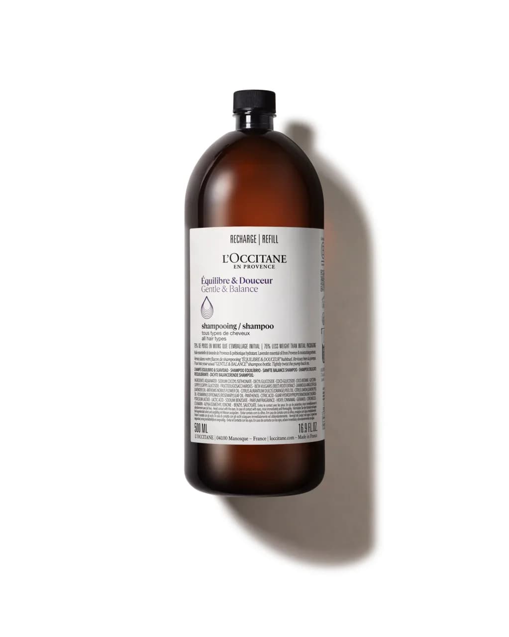 L’Occitane Szampon do włosów Delikatny Aromakologia — wkład uzupełniający