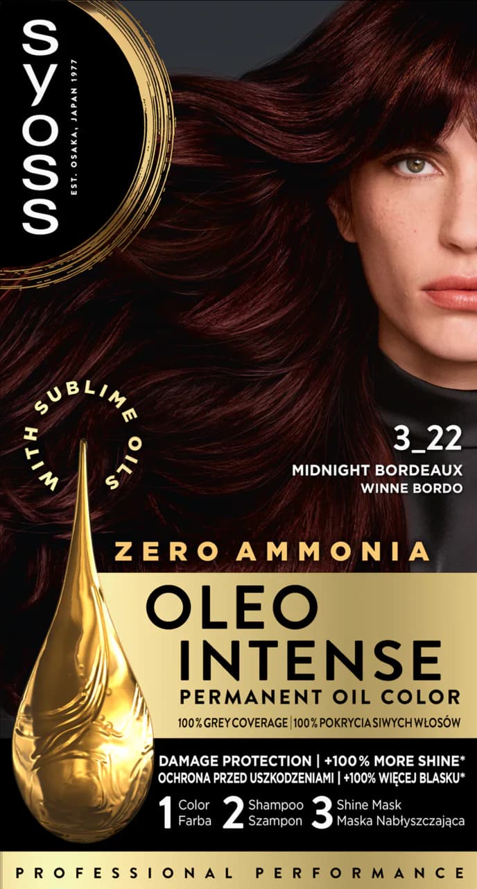 Oleo Intense farba do włosów 3-22
