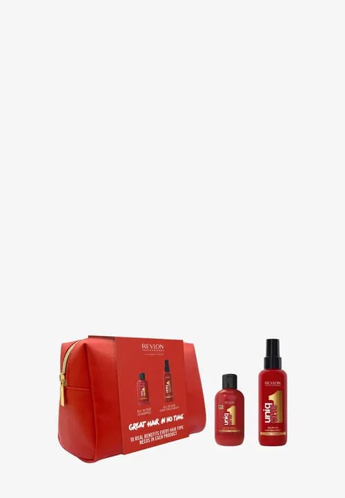 Revlon Professional UniqOne Great Hair in No Time – zestaw szampon i kuracja bez spłukiwania