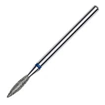Expert frez diamentowy płomyk z niebieskim oznaczeniem, średnica główki 2,3 mm, część robocza 10 mm (FA10B023/10)