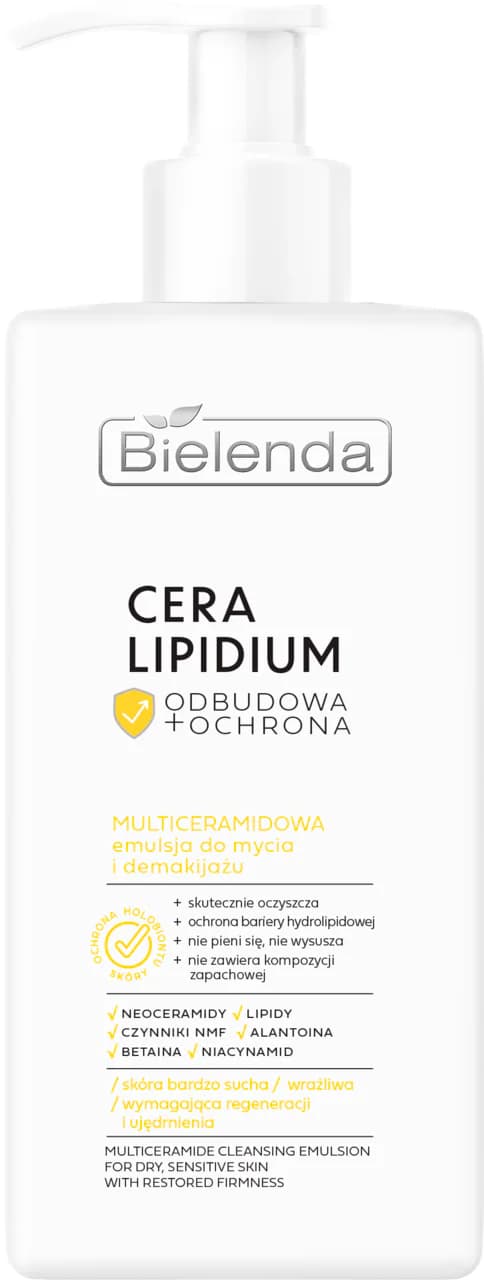 Cera Lipidium multiceramidowa emulsja do mycia i demakijażu twarzy