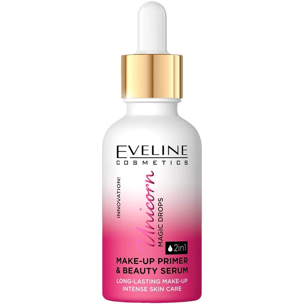 Unicorn Magic Drops rozświetlająca baza-serum 2w1