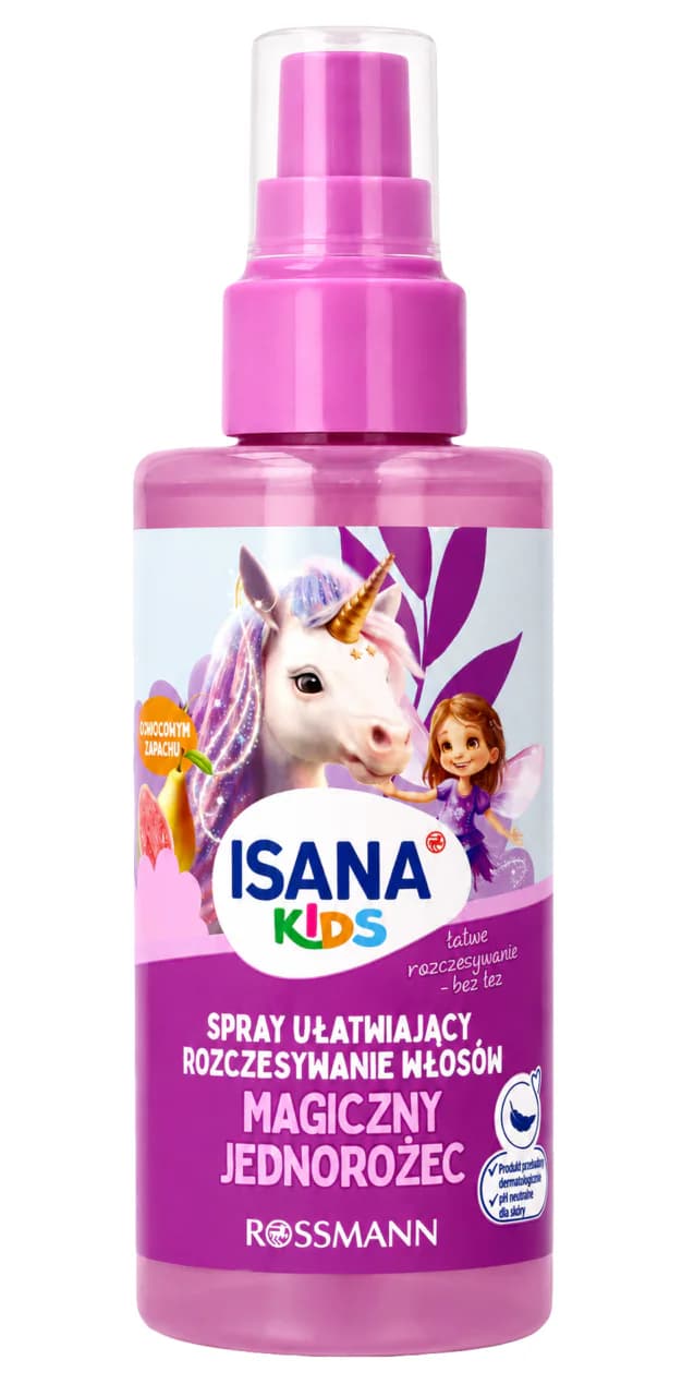 Spray ułatwiający rozczesywanie włosów dla dzieci