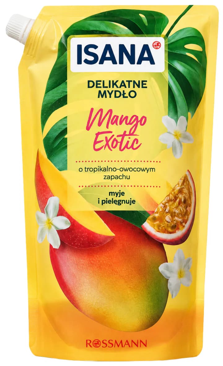 Mango Exotic — mydło w płynie, zapas