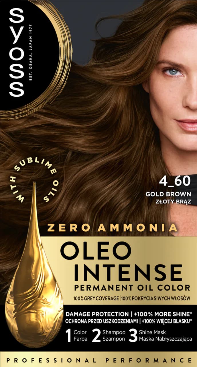 Oleo Intense farba do włosów 4-60