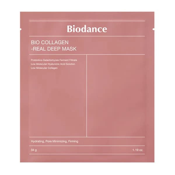 Bio-Collagen Real Deep Mask maska hydrożelowa o intensywnym działaniu do nawilżenia skóry i zmniejszenia porów