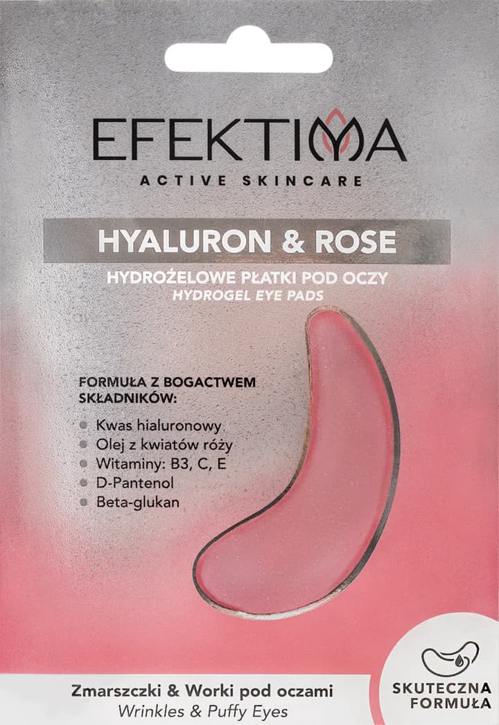 Hydrożelowe płatki pod oczy Hialu-Rose