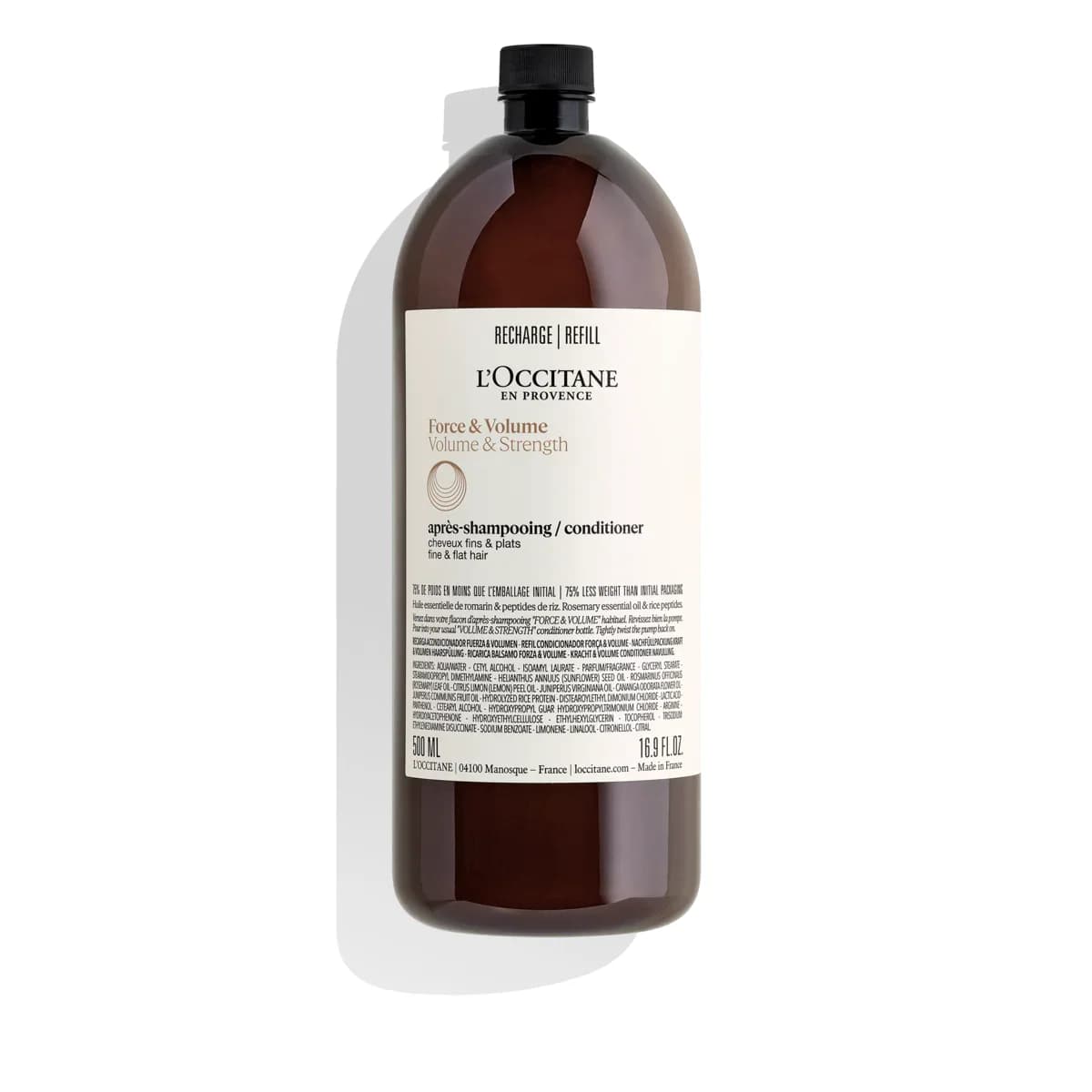 L’Occitane Odżywka do włosów Siła & Objętość Aromakologia — wkład uzupełniający