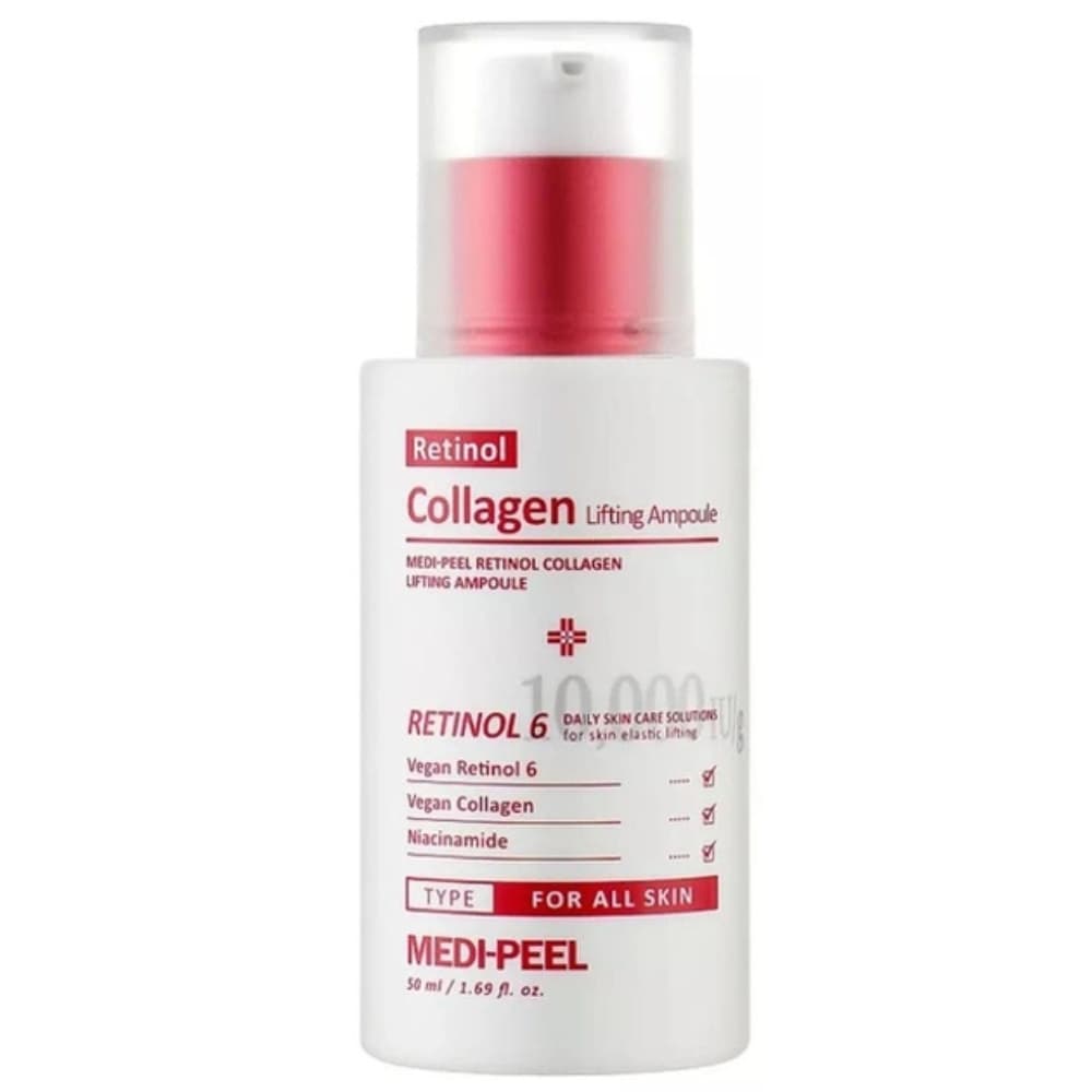 MEDI-PEEL - Retinol Collagen Lifting Ampoule, - ampułka przeciwzmarszczkowa o działaniu liftingującym