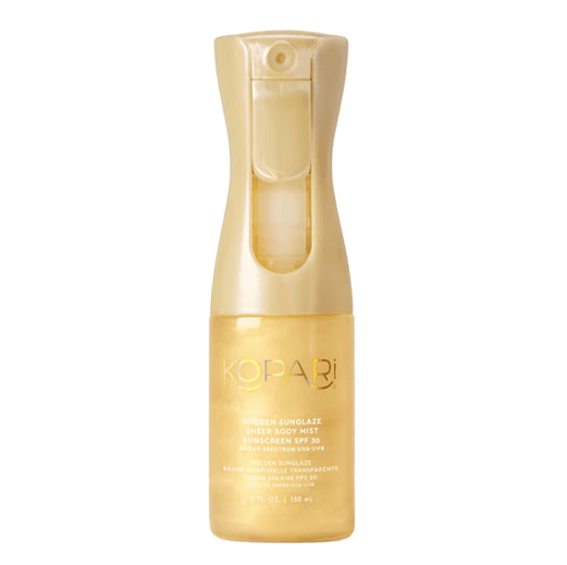 Beauty Golden Sunglaze Sheer Body Mist Sunscreen SPF30 | Mgiełka przeciwsłoneczna z rozświetlającym złotym blaskiem