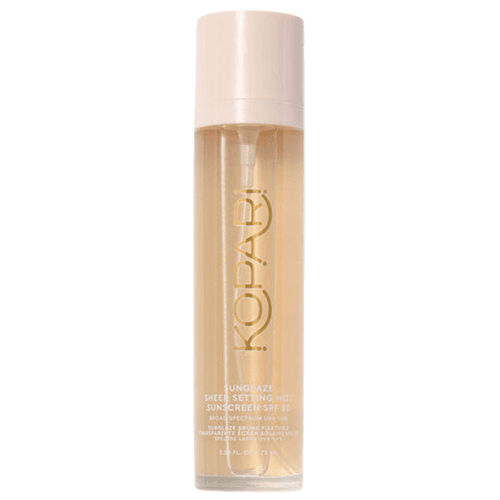 Beauty Sunglaze Sheer Setting Mist Sunscreen SPF 50 | Lekka mgiełka SPF w wersji utrwalającej makijaż