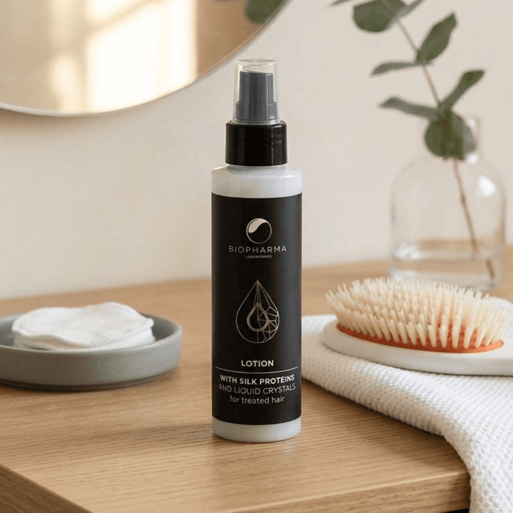 Bio Pharma Lotion do włosów regenerujący z proteinami jedwabnymi