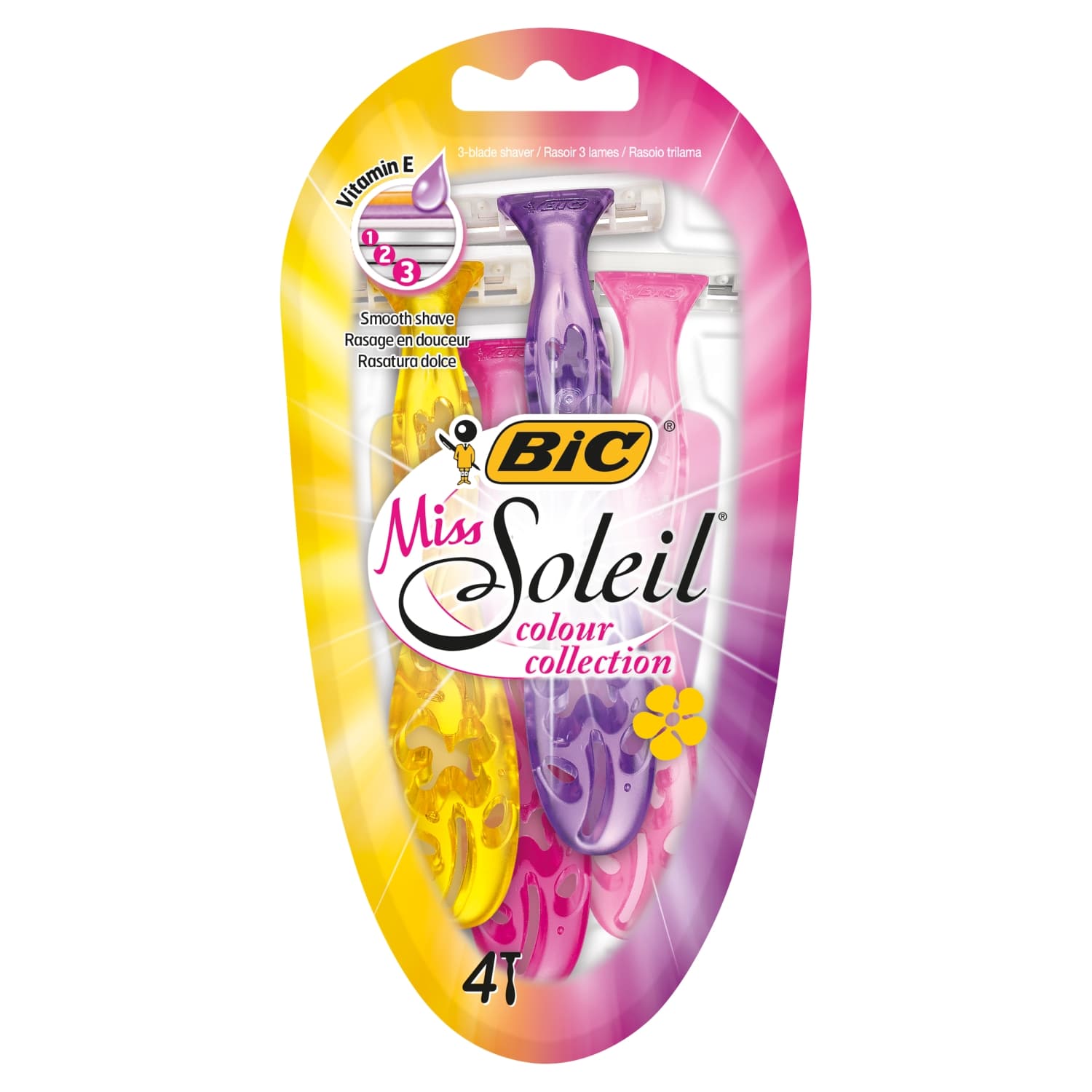 Miss Soleil Colour Collection 3-ostrzowa golarka
