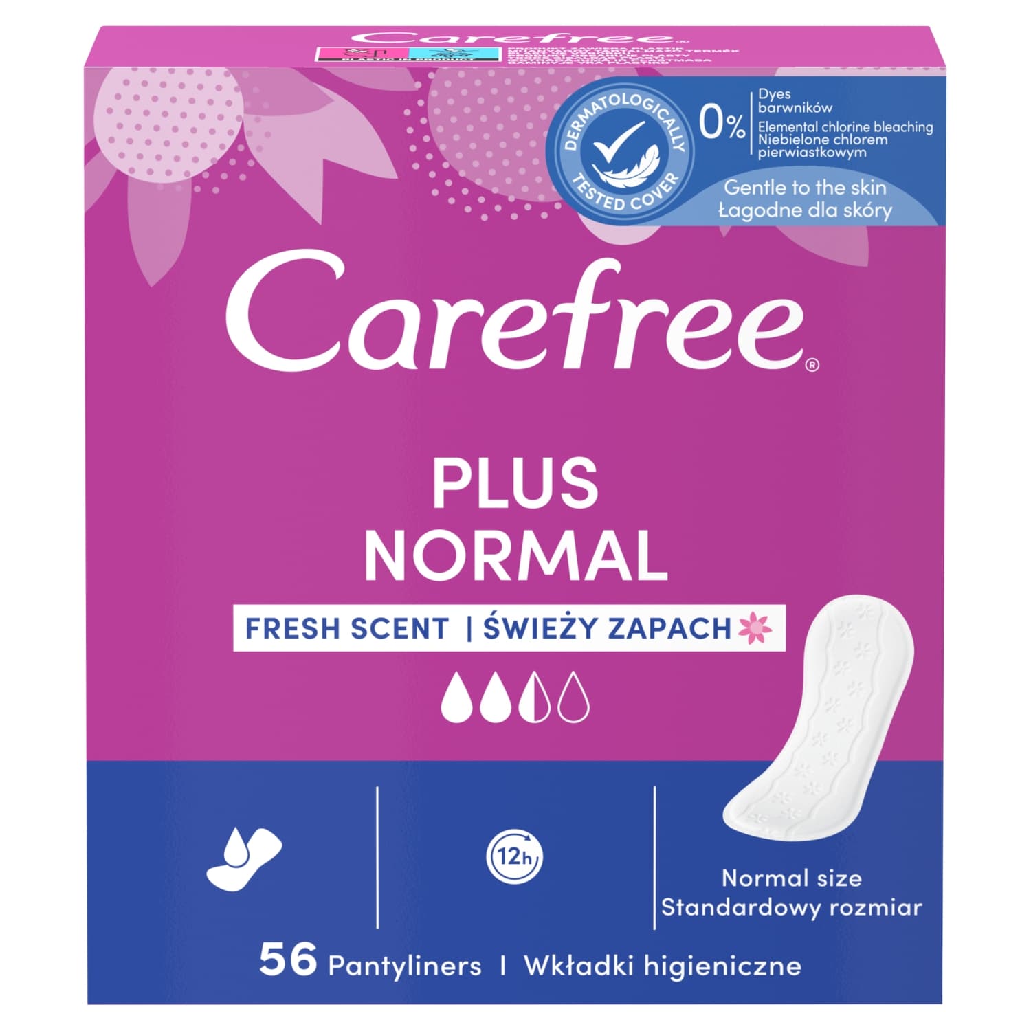 Plus Normal Wkładki higieniczne świeży zapach