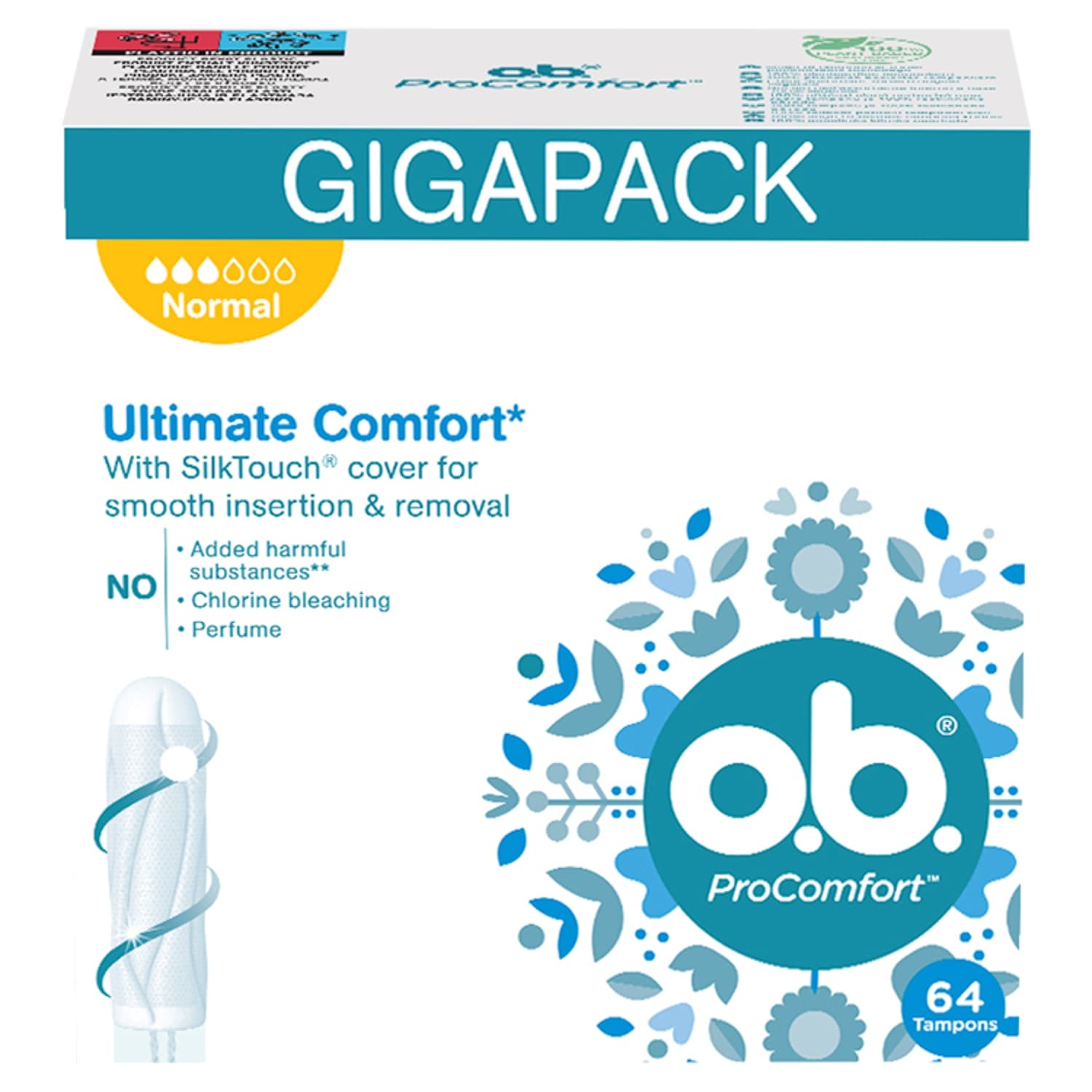 O.B. ProComfort Normal Tampony