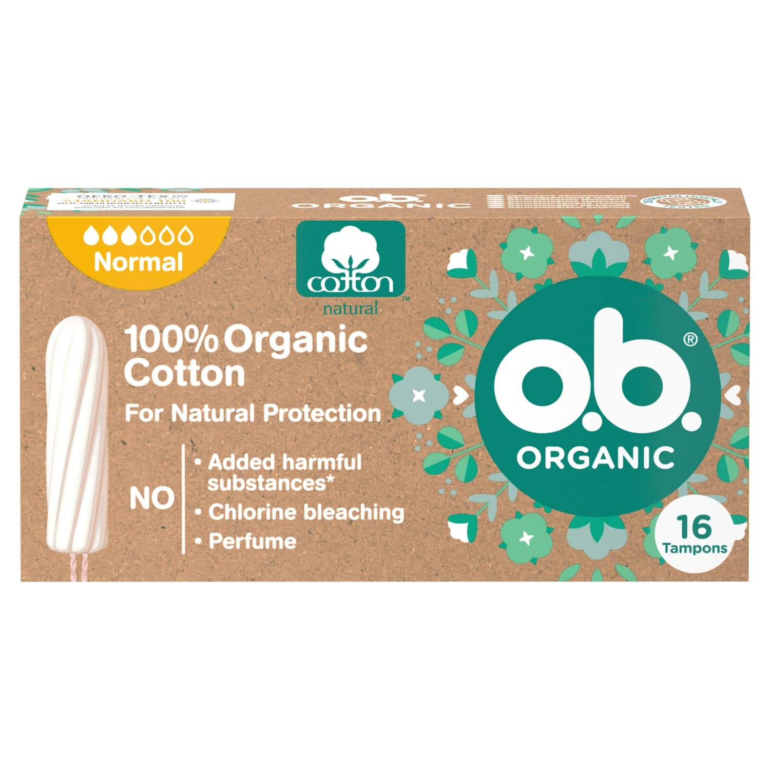 O.B. Organic Normal Tampony