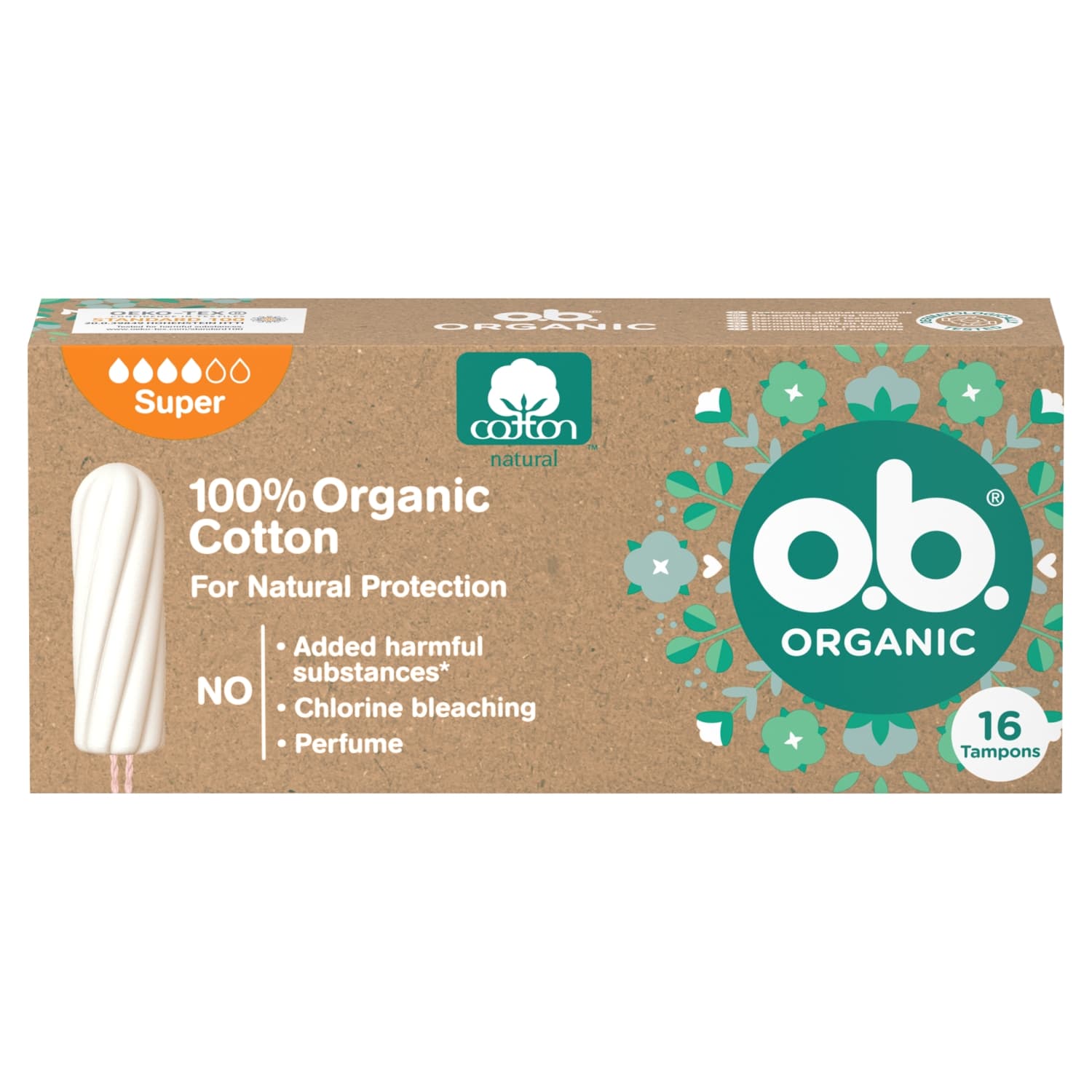 O.B. Organic Super Tampony