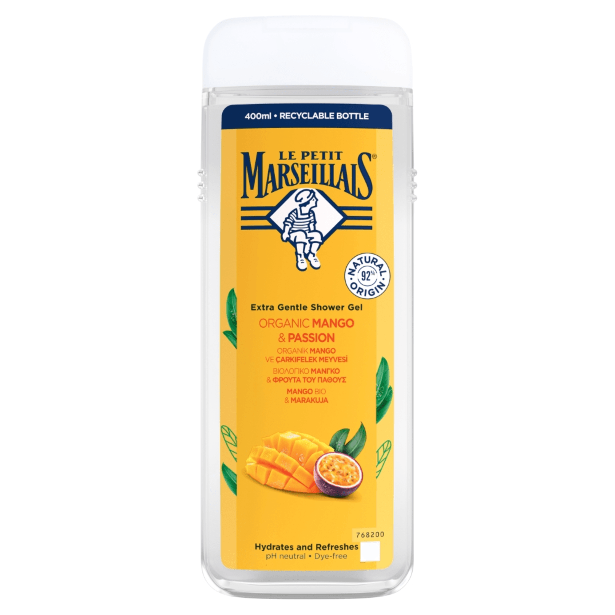 LE PETIT MARSEILLAIS żel pod prysznic mango/marakuja