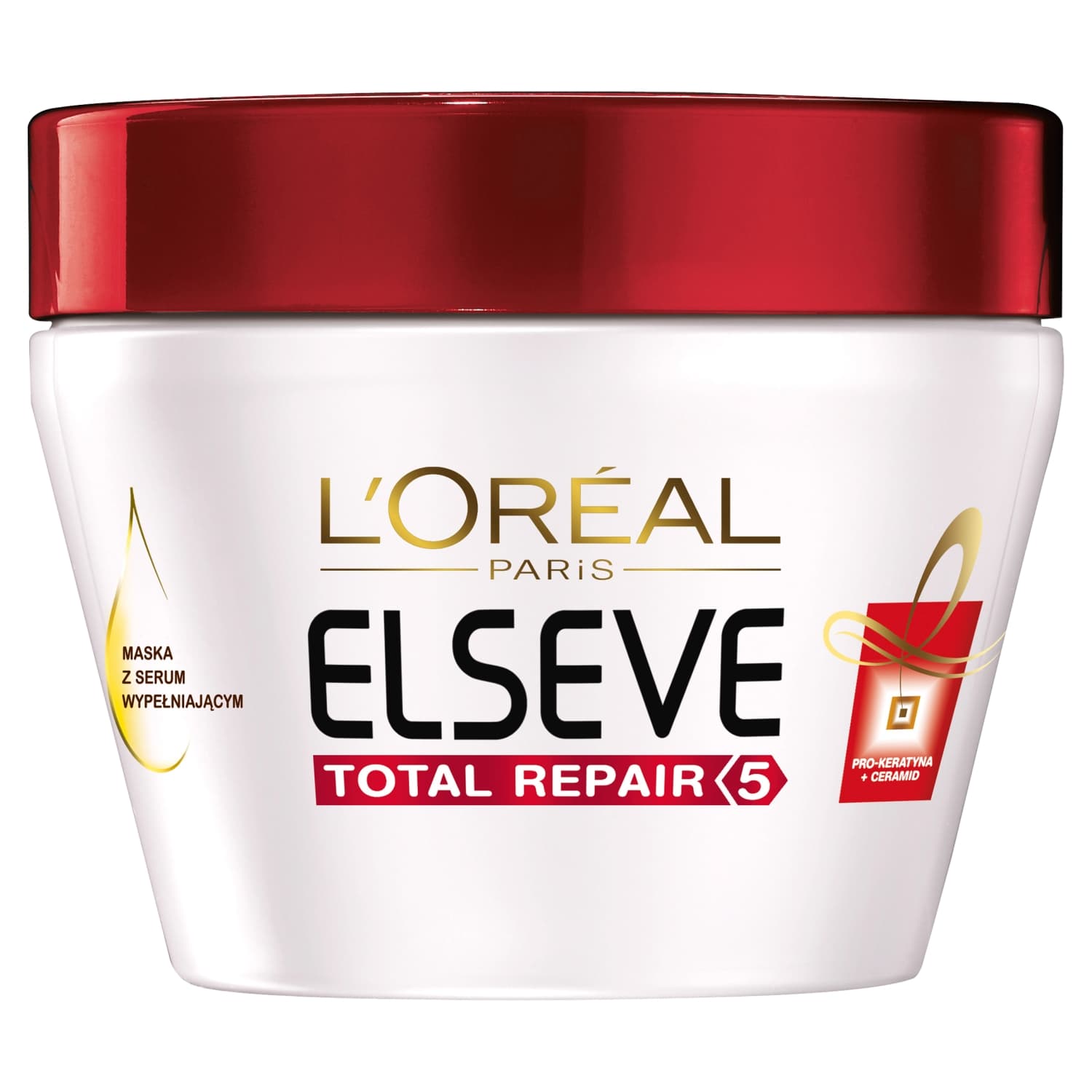 L'Oreal Paris Elseve Total Repair 5 Maska z serum wypełniającym do włosów zniszczonych